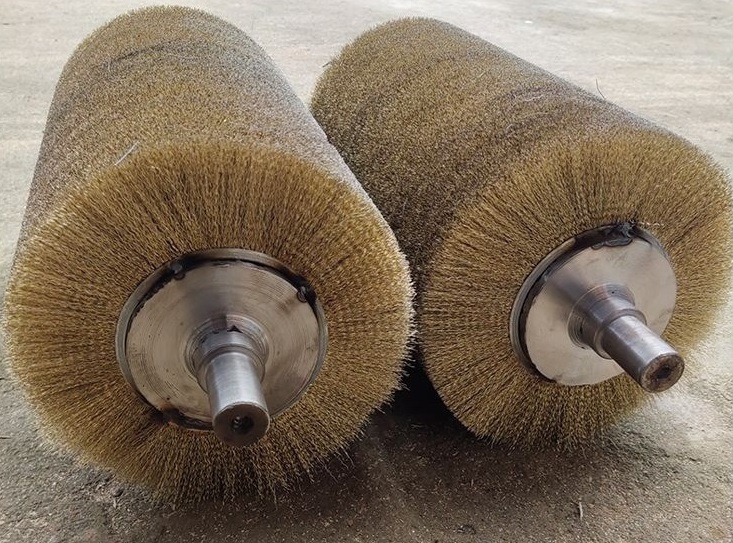 Stainless steel brush roller