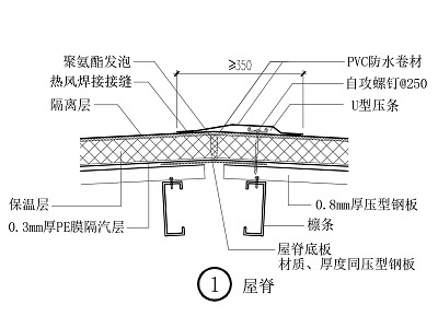 Construction de toit et de mur en panneaux sandwich en acier ondulé