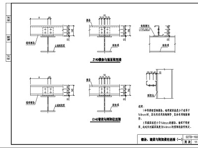 Door - Steel frame - C-shaped steel purlins and beam-column connections