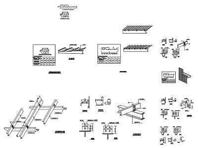 Diagramme de nœud de plaque d'acier de couleur de toit