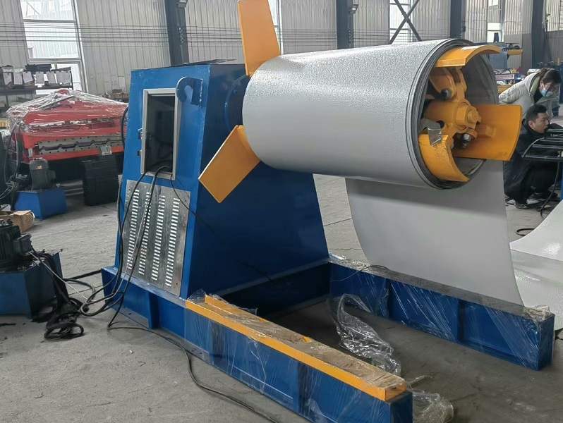 sheet meta decoiler machine1