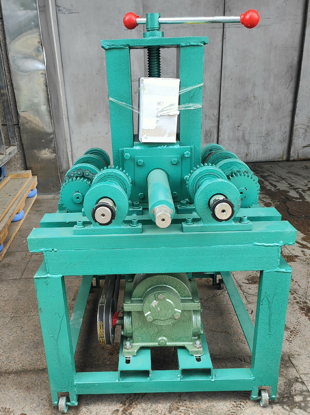 electric steel bar tube ring rolling bender1