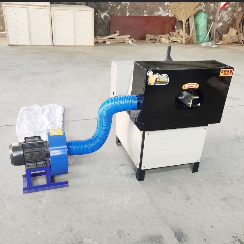 oem round steel pipe and bar polishing machine with dust collector