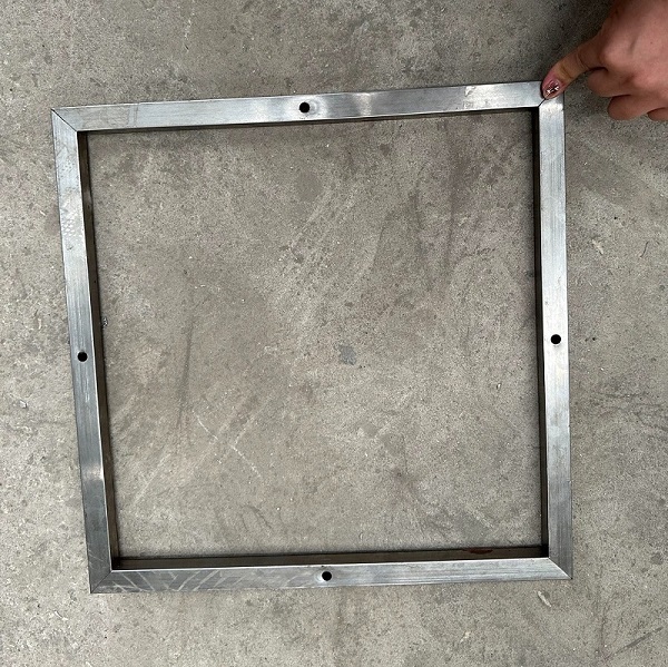 stainless steel frame punching