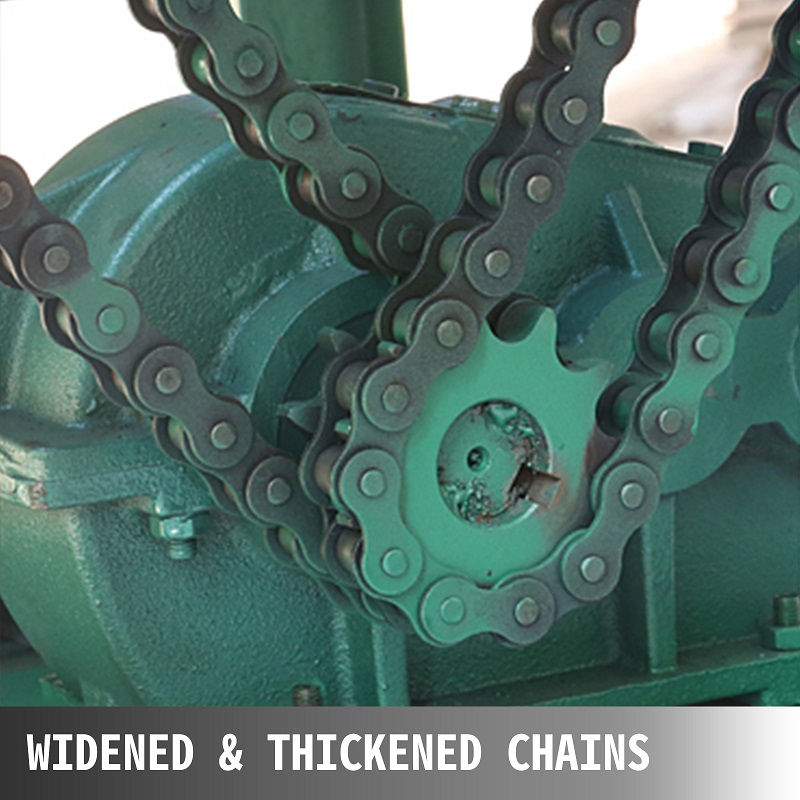 widened thickened chains