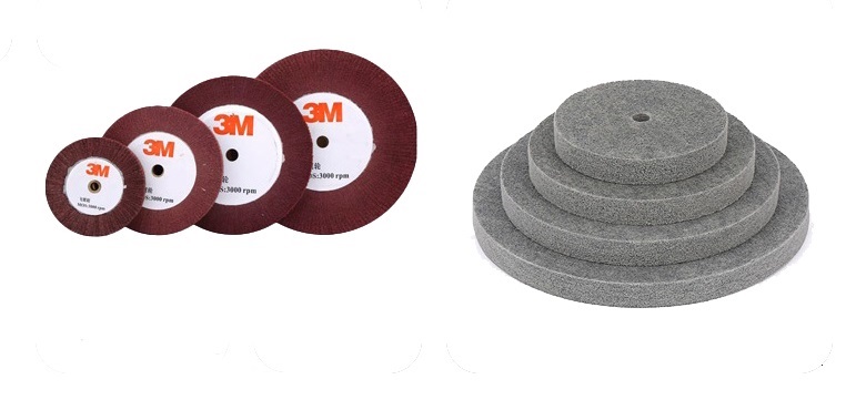 wire drawing wheels and nylon fiber wheels