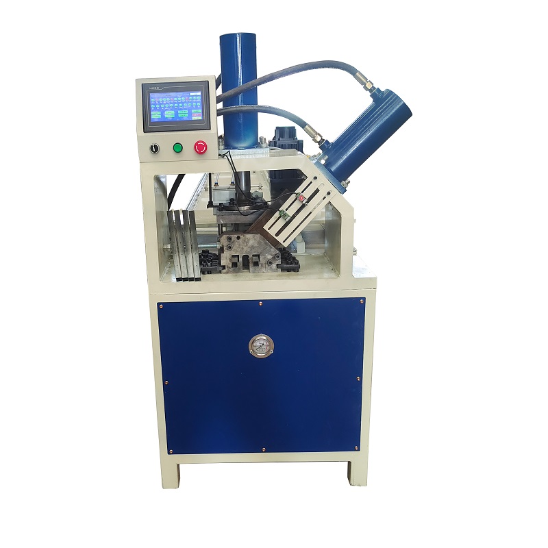 cnc steel tube punching hydraulic pipe punching machine img1