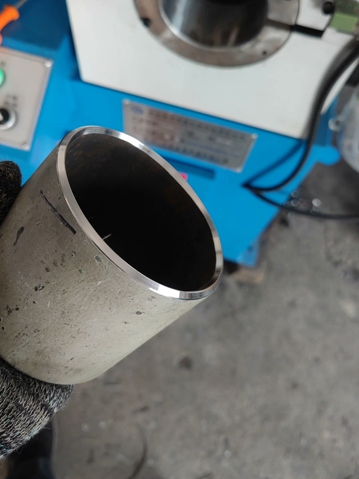 aluminum pipe chamfering