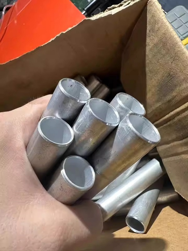 aluminum round tube chamfering