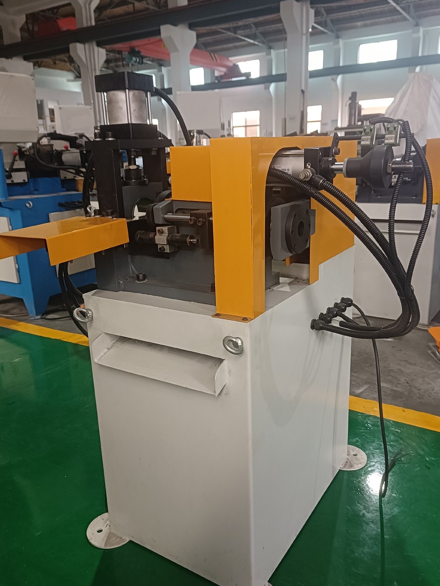 single head pneumatic chamfering machine