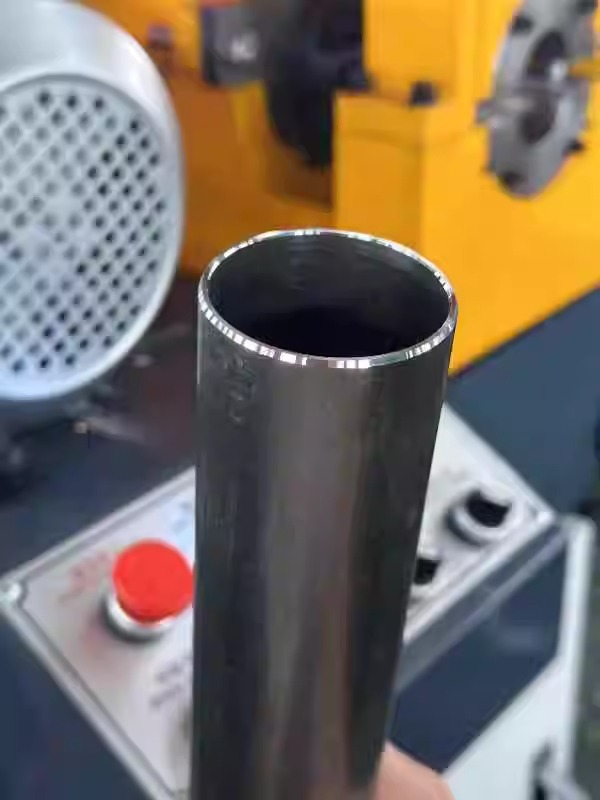 stainless steel round tube chamfering