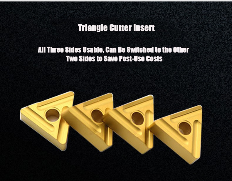 triangle cutter insert