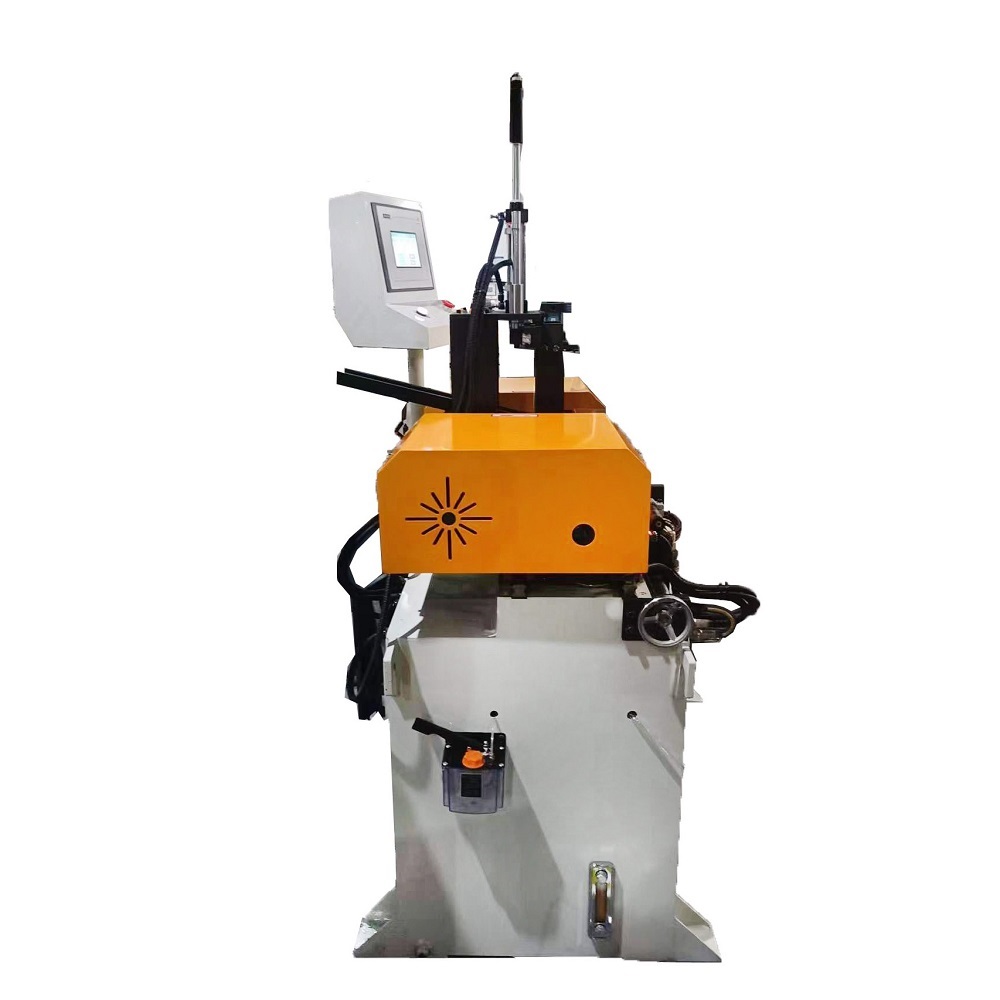 automatic cnc double head hydraulic chamfering machine img3