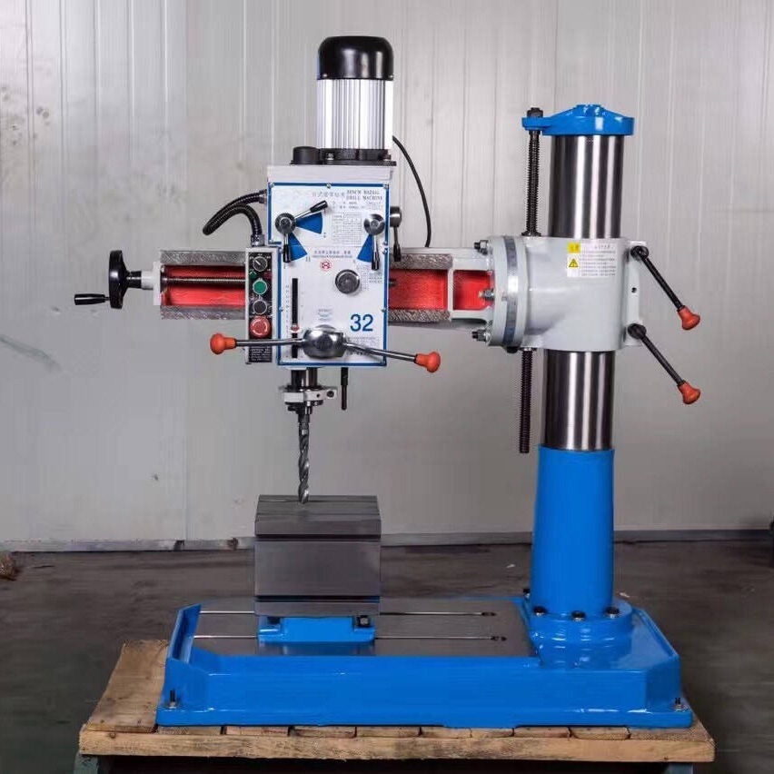 industrial vertical radial drilling machine img2