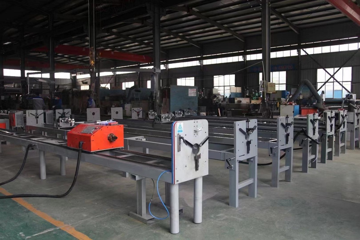 multifunction plasma cutting machine for square and round tube h shaped cut arc hole plasma cutter