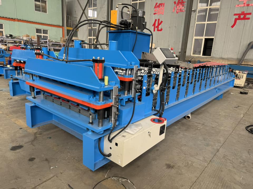 corrugated roofing roll forming machine