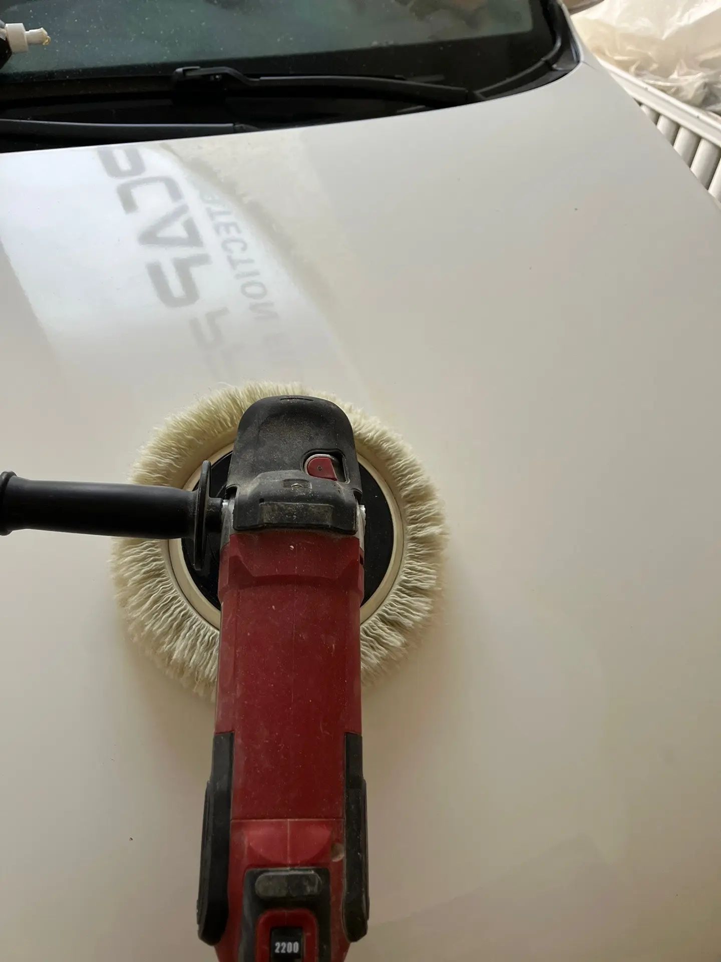 handheld wheel polisher