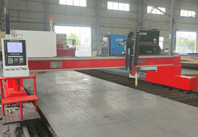 heavy duty industrial gantry cnc plasma and flame cutting machine1