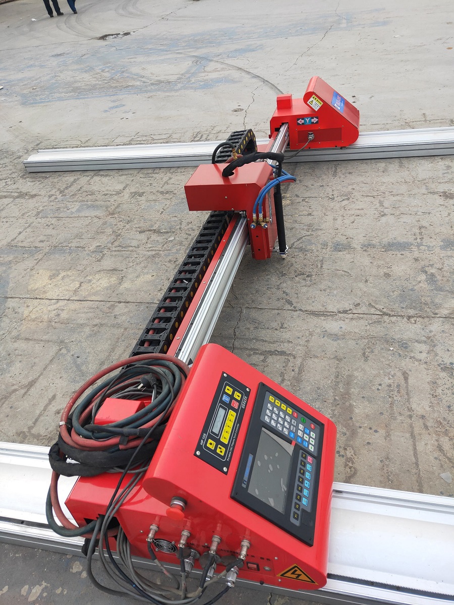 portable light cnc plasma cutting machine gantry plasma cutter for metal cuttingdual track