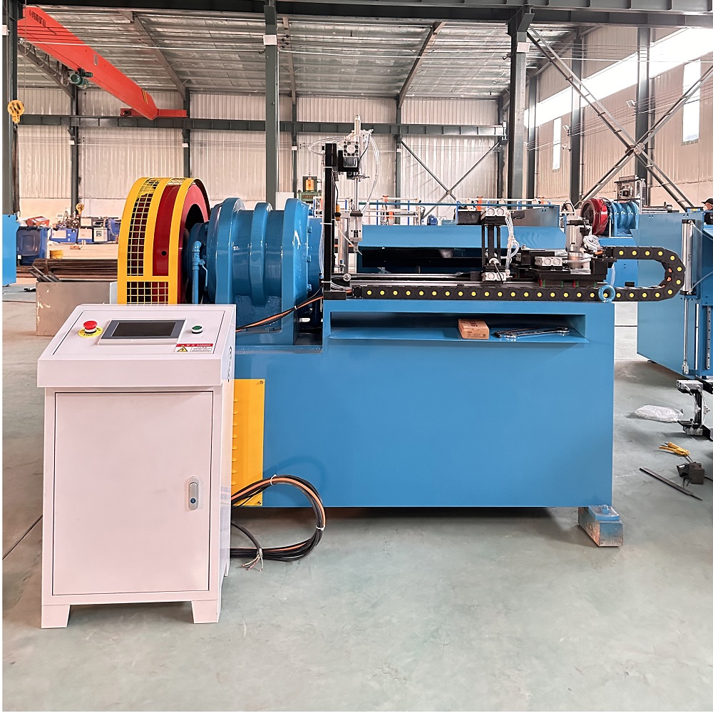 automatic cnc pipe tube tapering machine img1