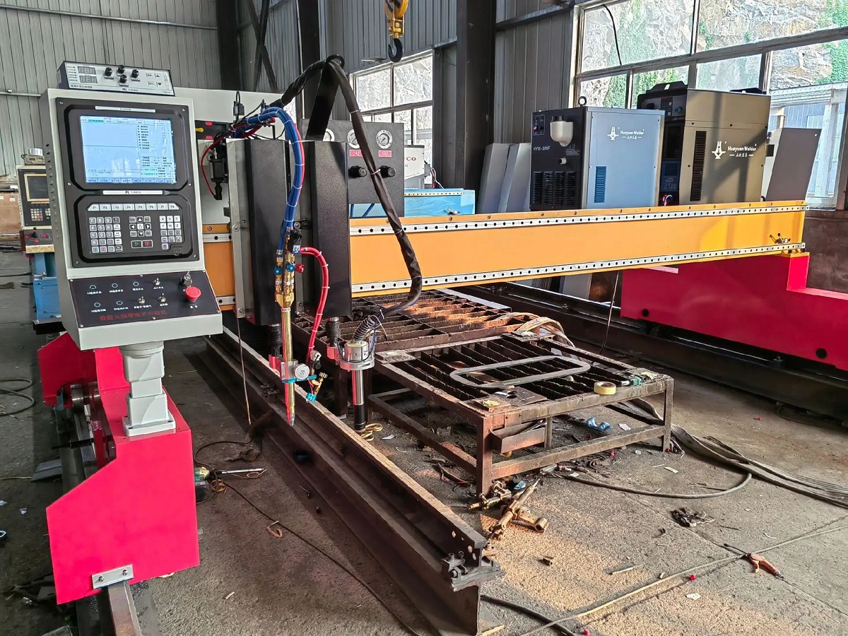 cnc plasma and flame cutting machine