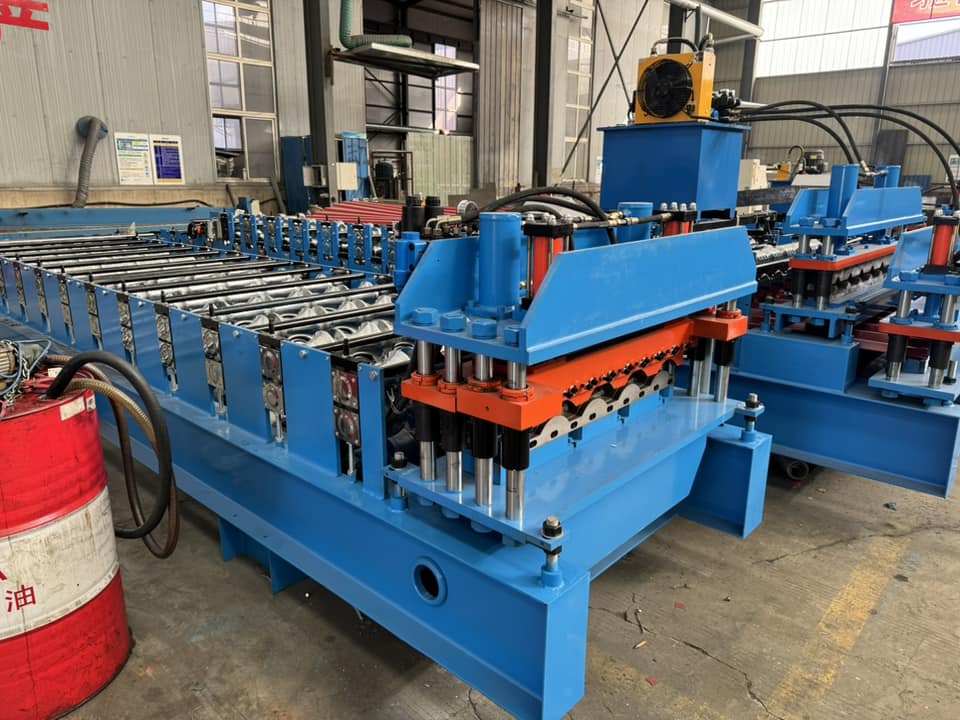 corrugated roof roll forming machine