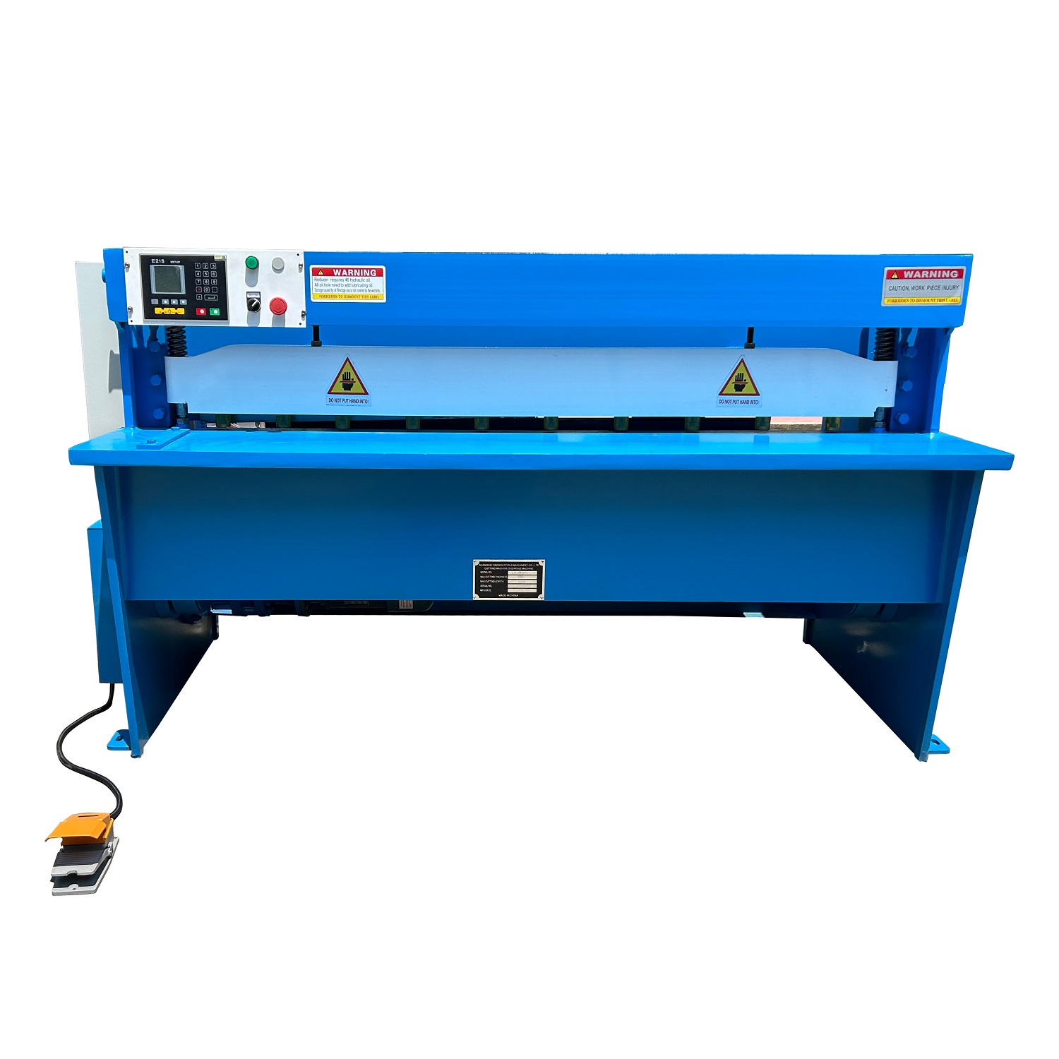 electric guillotine sheet metal cutting shearing machine img1