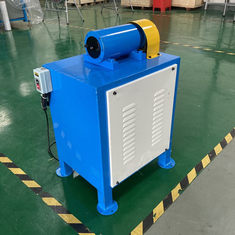 small manual metal pipe tube tapering machine img2