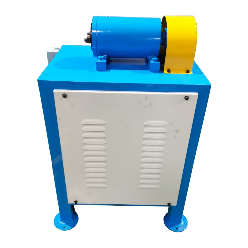 small manual metal pipe tube tapering machine img3