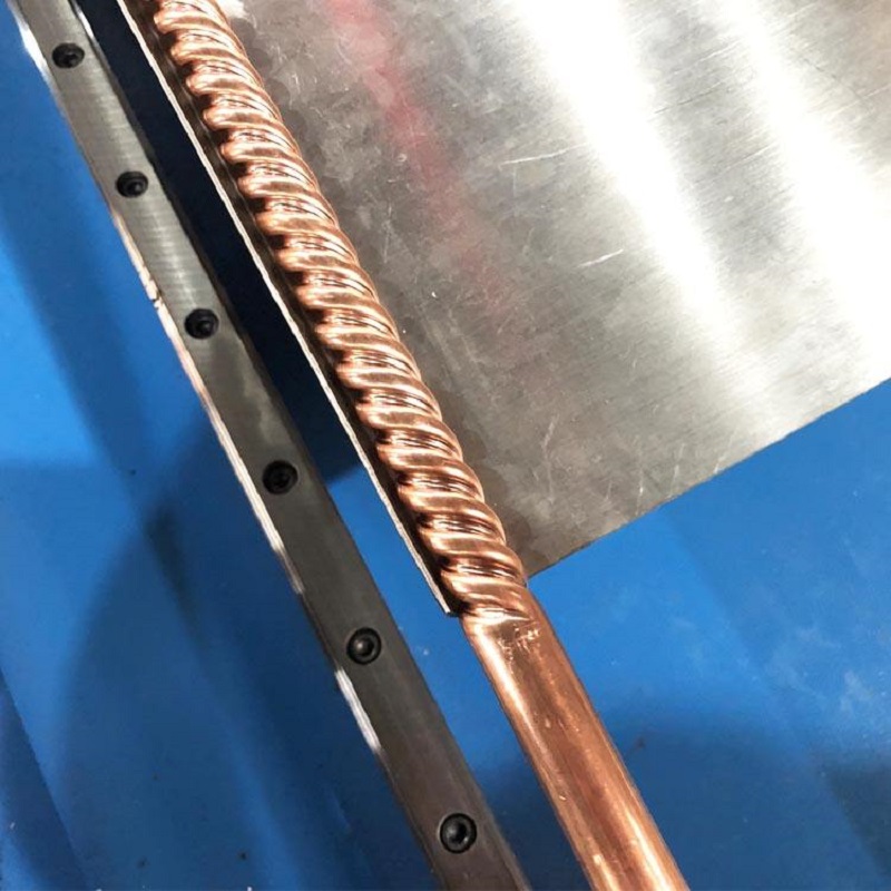 copper twisted tube heat exchanger