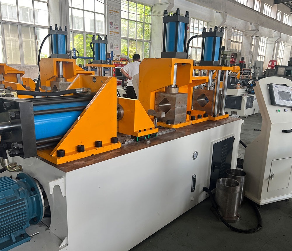 heavy duty hydraulic pipe end shrinking and forming machine4