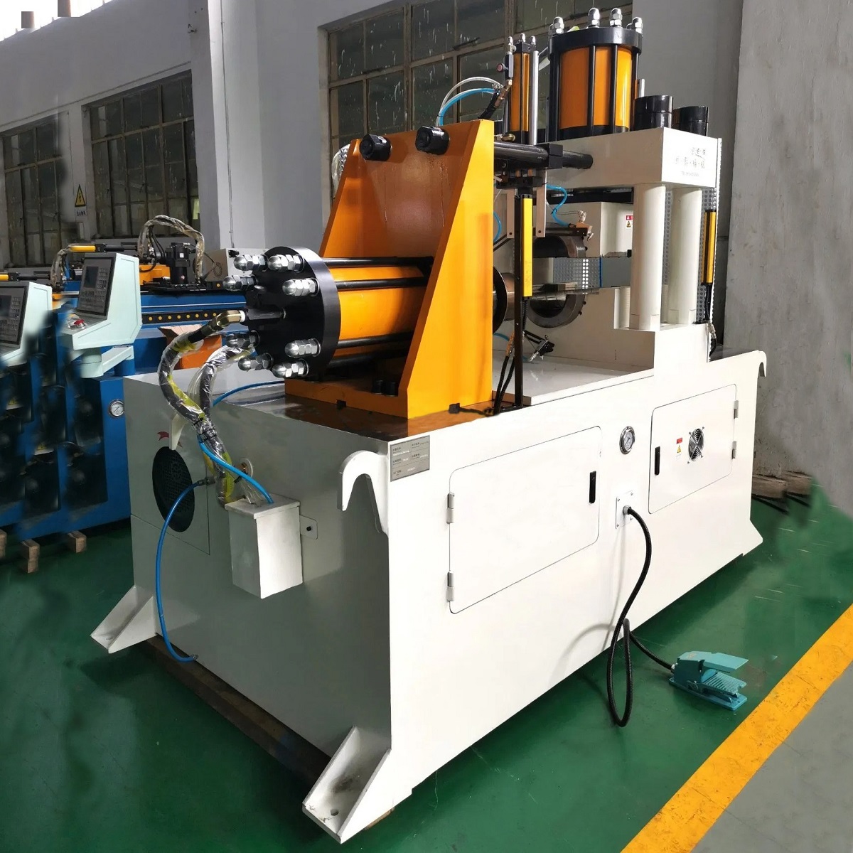 heavy duty hydraulic pipe end shrinking and forming machine img3